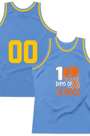 Freezumashop 100th Day Of School Basketball Basketball Jersey