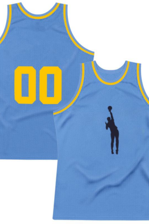 Freezumashop Basketball Player Silhouette Basketball Jersey