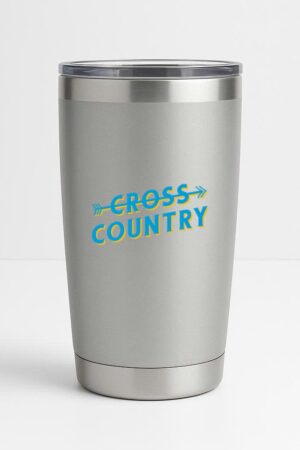 Freezumashop Cross Country Flat Running Badge Tumbler