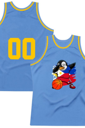 Freezumashop Dabbing Penguin Philippines Basketball Fans Basketball Jersey