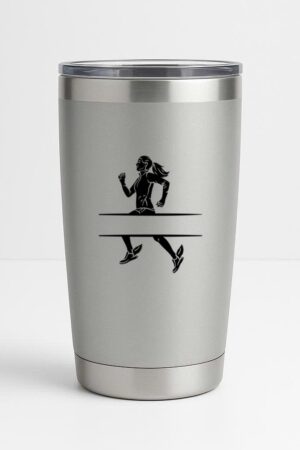 Freezumashop Girl Running Wearing Shoes With Wings Tumbler