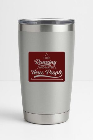 Freezumashop I Like Running Sports Quote Tumbler