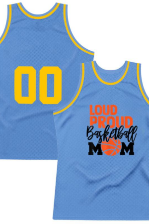 Freezumashop Loud Proud Mom Basketball Mother Basketball Jersey