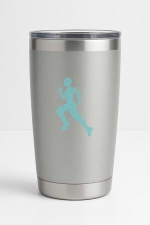 Freezumashop Man Geometric Running Tumbler
