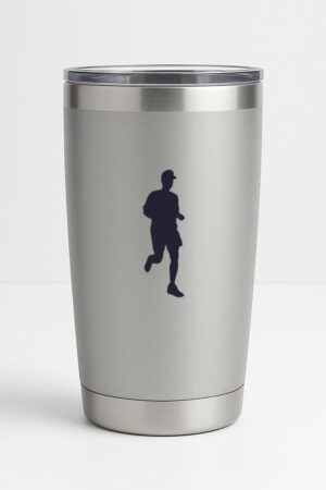 Freezumashop Marathon Running Boy Silhouette Tumbler