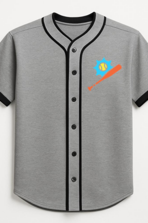 Freezumashop Orange Baseballl Bat Baseball Jersey