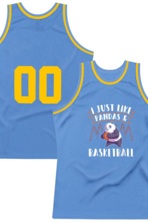 Freezumashop Panda Basketball Player I Just Like Pandas Basketball Jersey