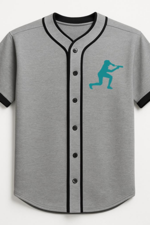 Freezumashop Player Baseball Player Ballplayer Bat Silhouette Baseball Jersey