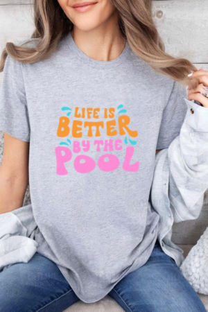 Freezumashop Pool Swimming Quote Pool T-Shirt