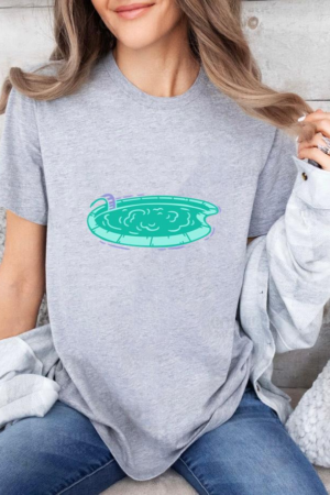 Freezumashop Round Pool Round T-Shirt