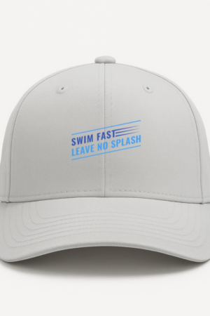 Freezumashop Swim Fast Swim No Splash T Shirt Design Swim Cap