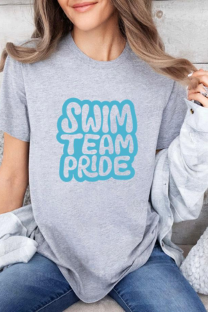 Freezumashop Swim Team Pride Design Swim T-Shirt