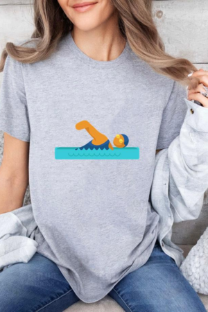 Freezumashop Swimming Paralympic Sport Pictogram Swimming T-Shirt