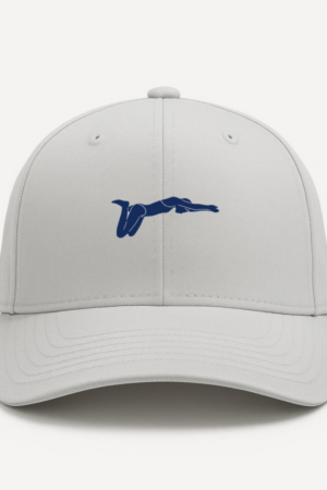 Freezumashop Swimming People Pose Silhouette Cap
