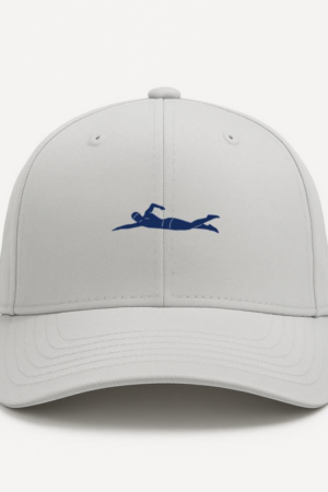 Freezumashop Swimming People Water Silhouette Swimming Cap