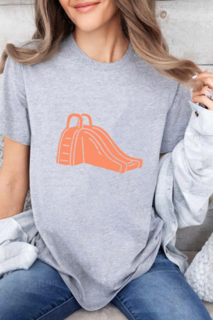 Freezumashop Water Slide Cut Out Pool T-Shirt